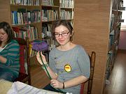 Karolina Tadeusia- pierwszy zwyciezca- wyhaftowala 6 zakladek